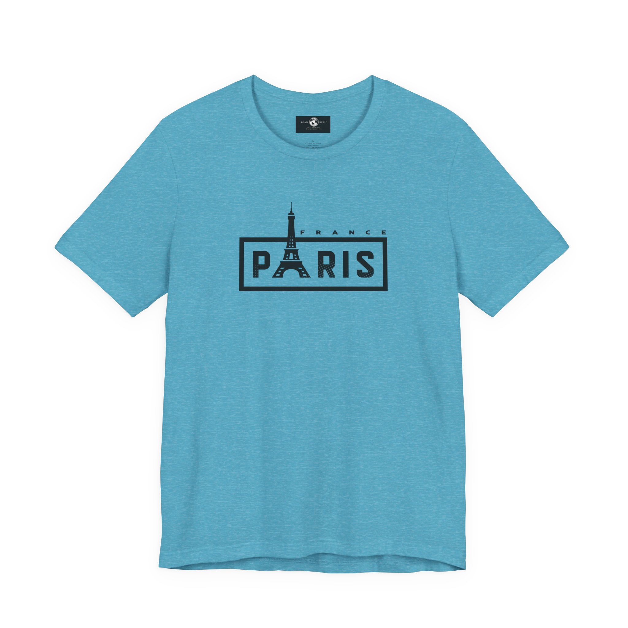 Paris Eiffel Tower Graphic Tee — Vintage Parisian Travel T‑Shirt
