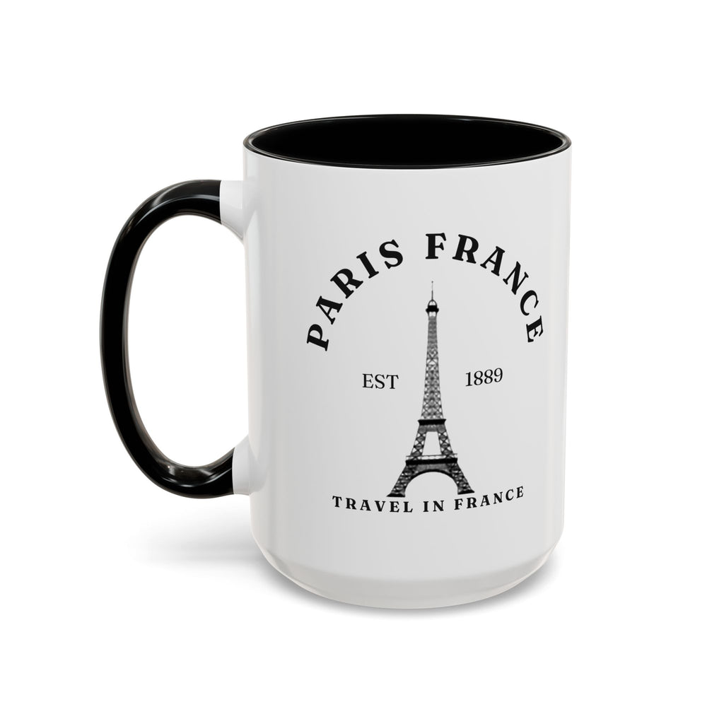 Paris France Eiffel Tower Coffee Mug – Travel Souvenir Accent Mug (11/15oz)