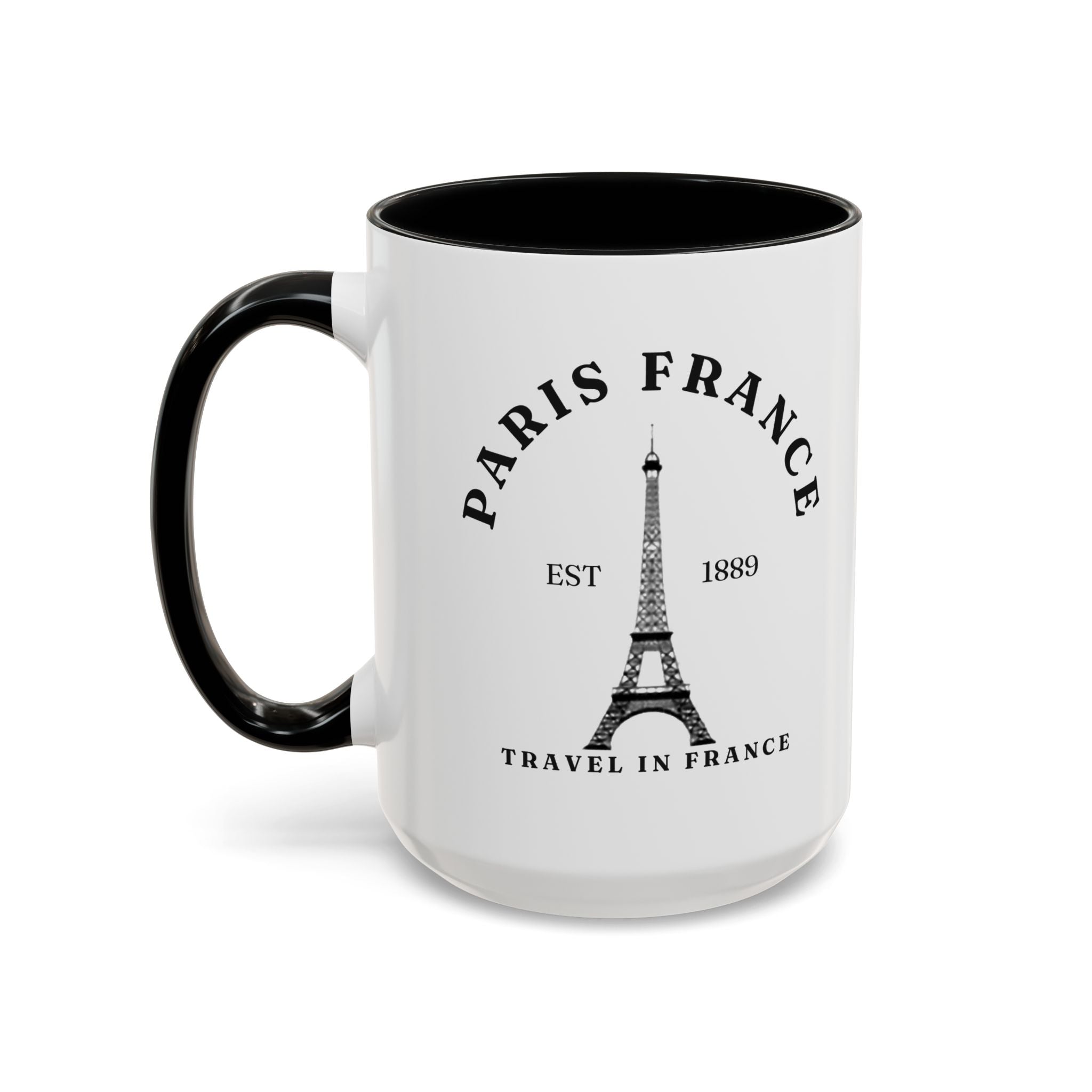 Paris France Eiffel Tower Coffee Mug – Travel Souvenir Accent Mug (11/15oz)