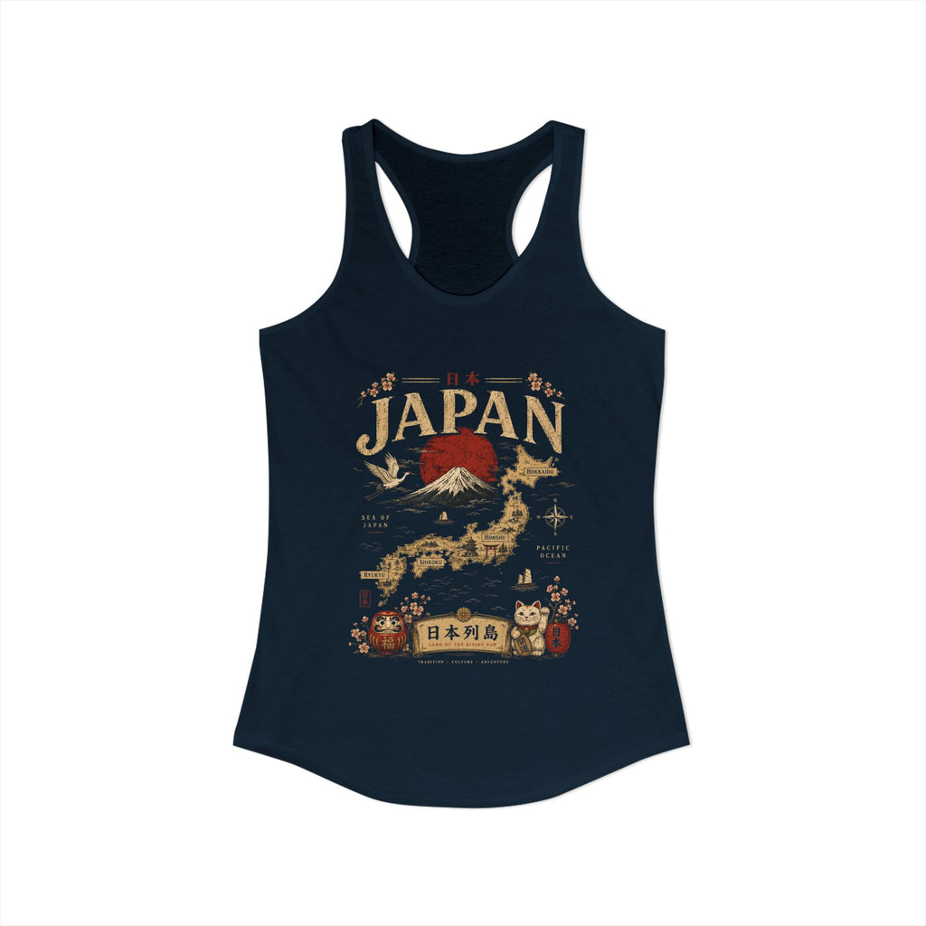 Vintage Japan Racerback Tank — Women's Japan Graphic Tank