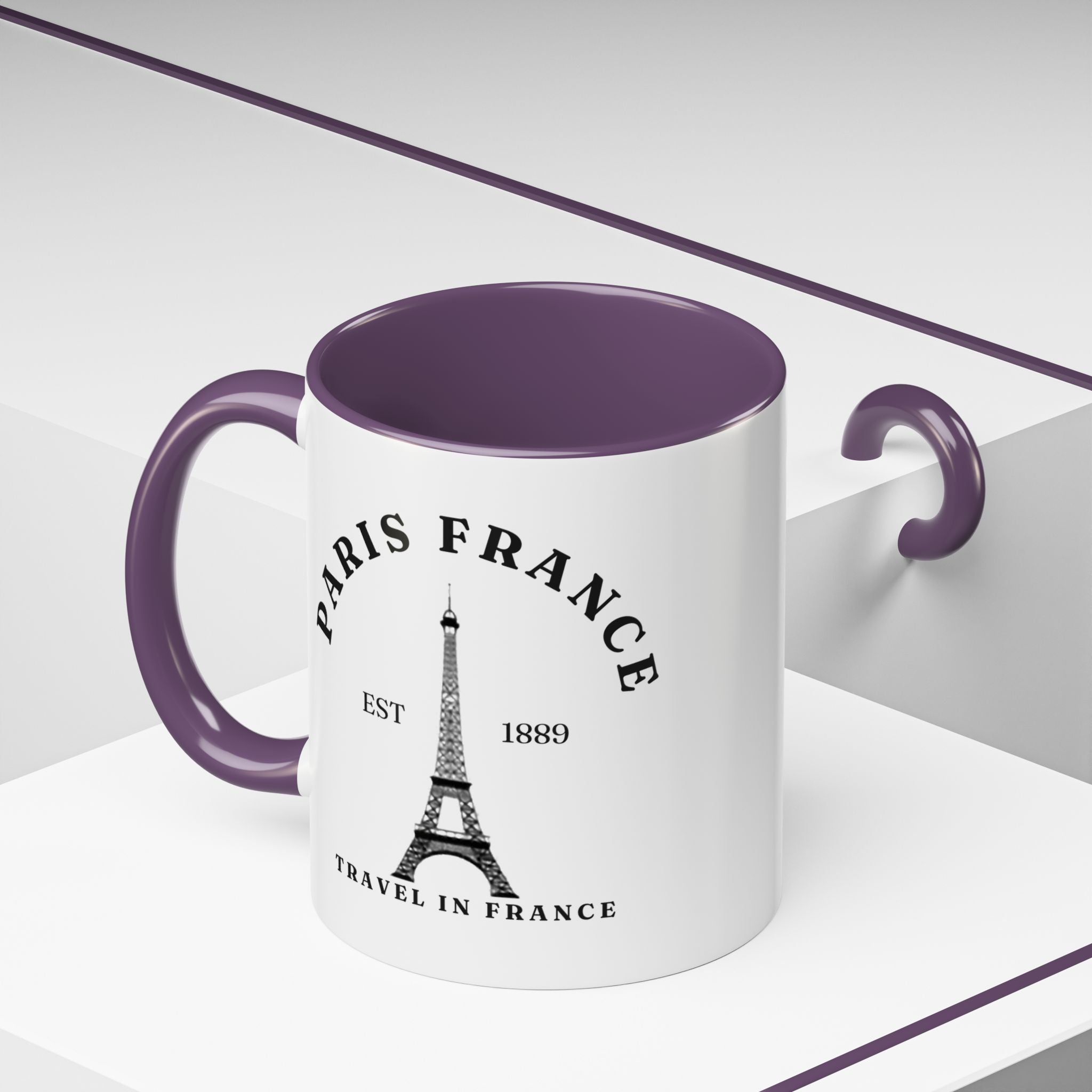 Paris France Eiffel Tower Coffee Mug – Travel Souvenir Accent Mug (11/15oz)
