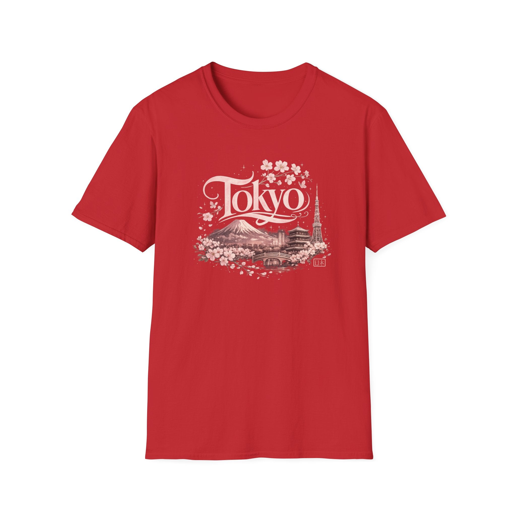 Tokyo Cherry Blossom T-Shirt — Vintage Japan Travel Tee
