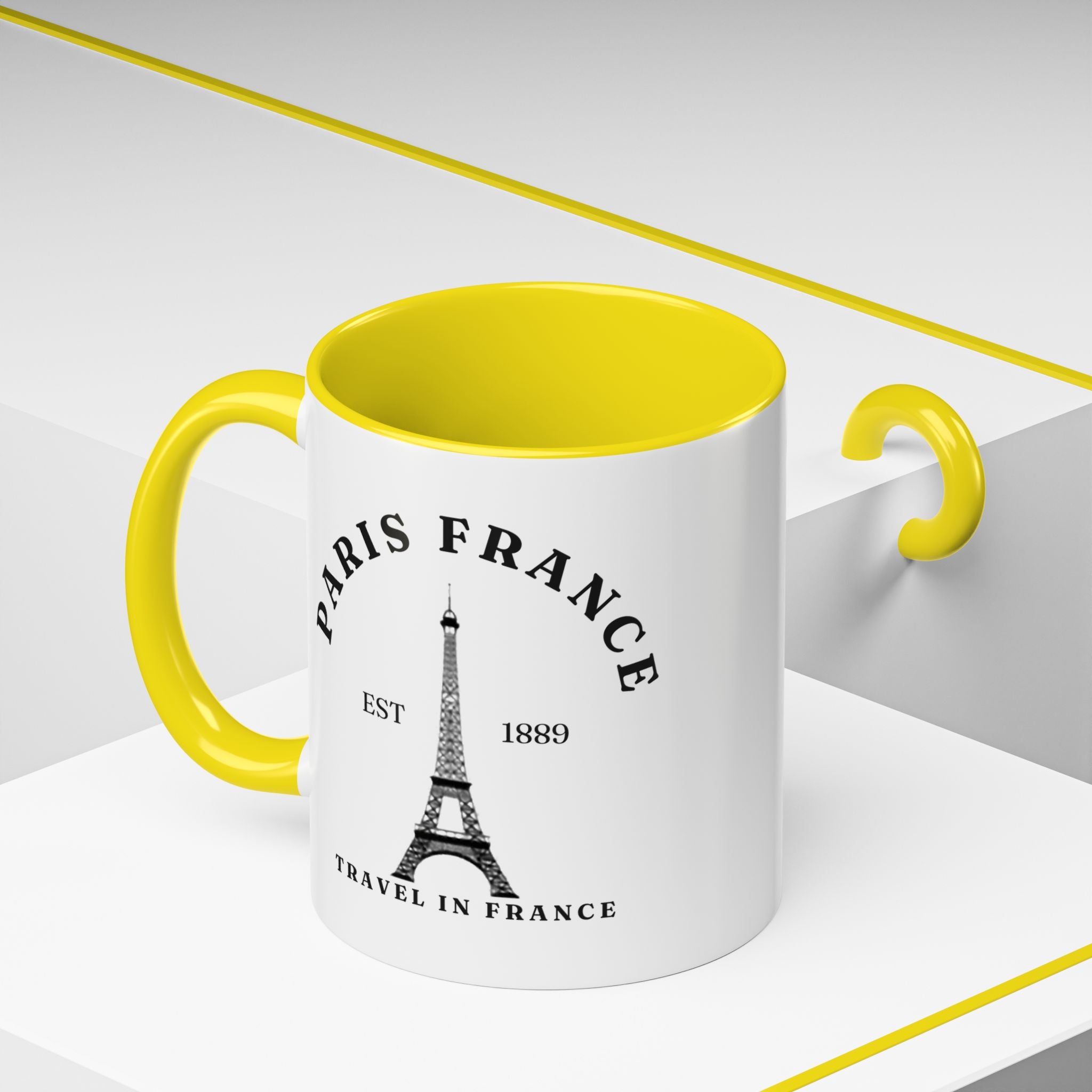 Paris France Eiffel Tower Coffee Mug – Travel Souvenir Accent Mug (11/15oz)