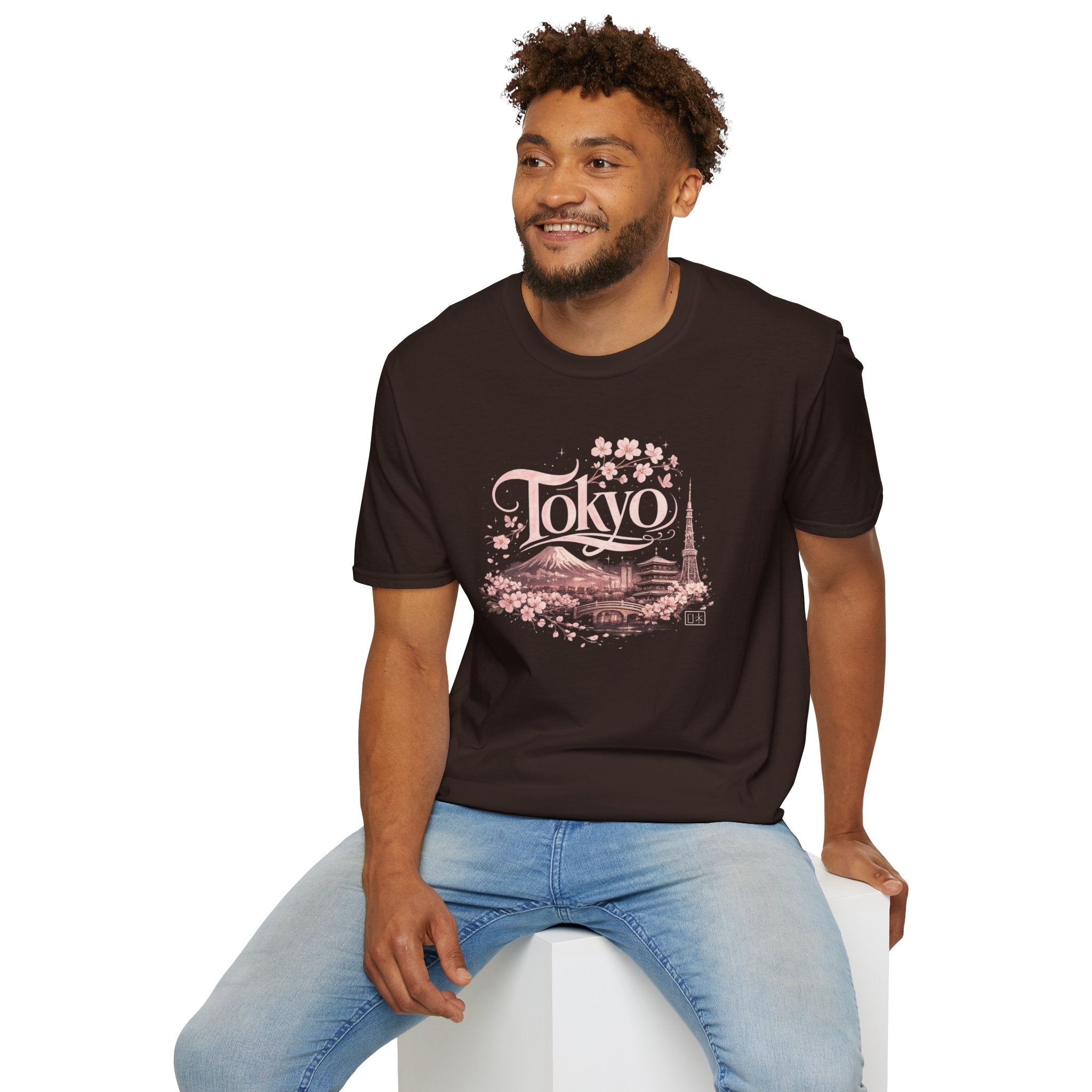 Tokyo Cherry Blossom T-Shirt — Vintage Japan Travel Tee