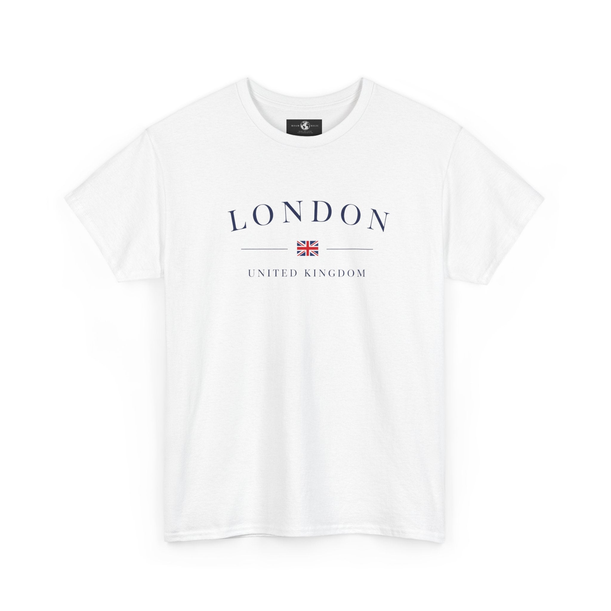 London Tee — Classic UK Flag Graphic Cotton T-Shirt