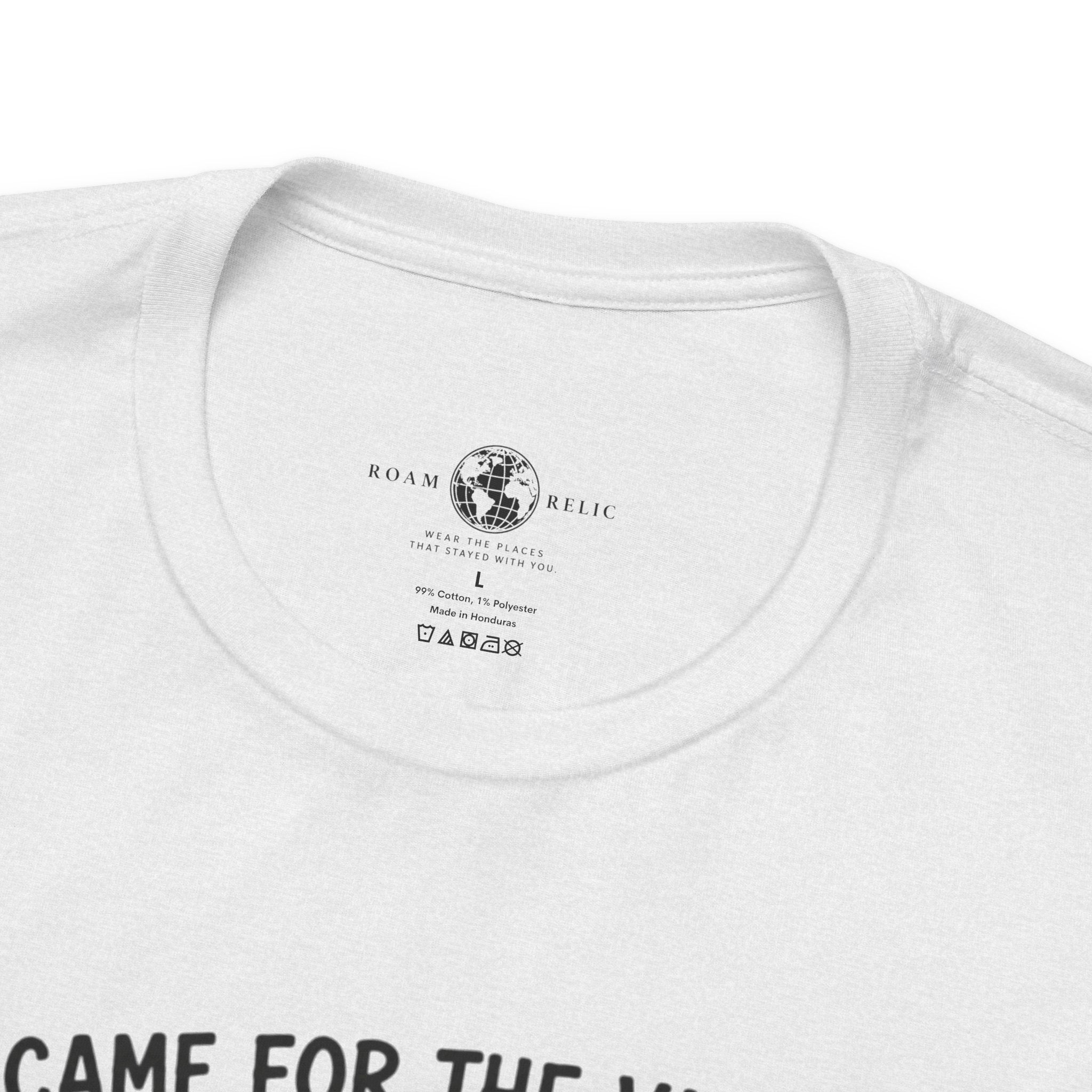 Hawaii Vacation Tee — "I Came for the Views... Stayed for the Hawaii" Tropical Surf & Luau Shirt