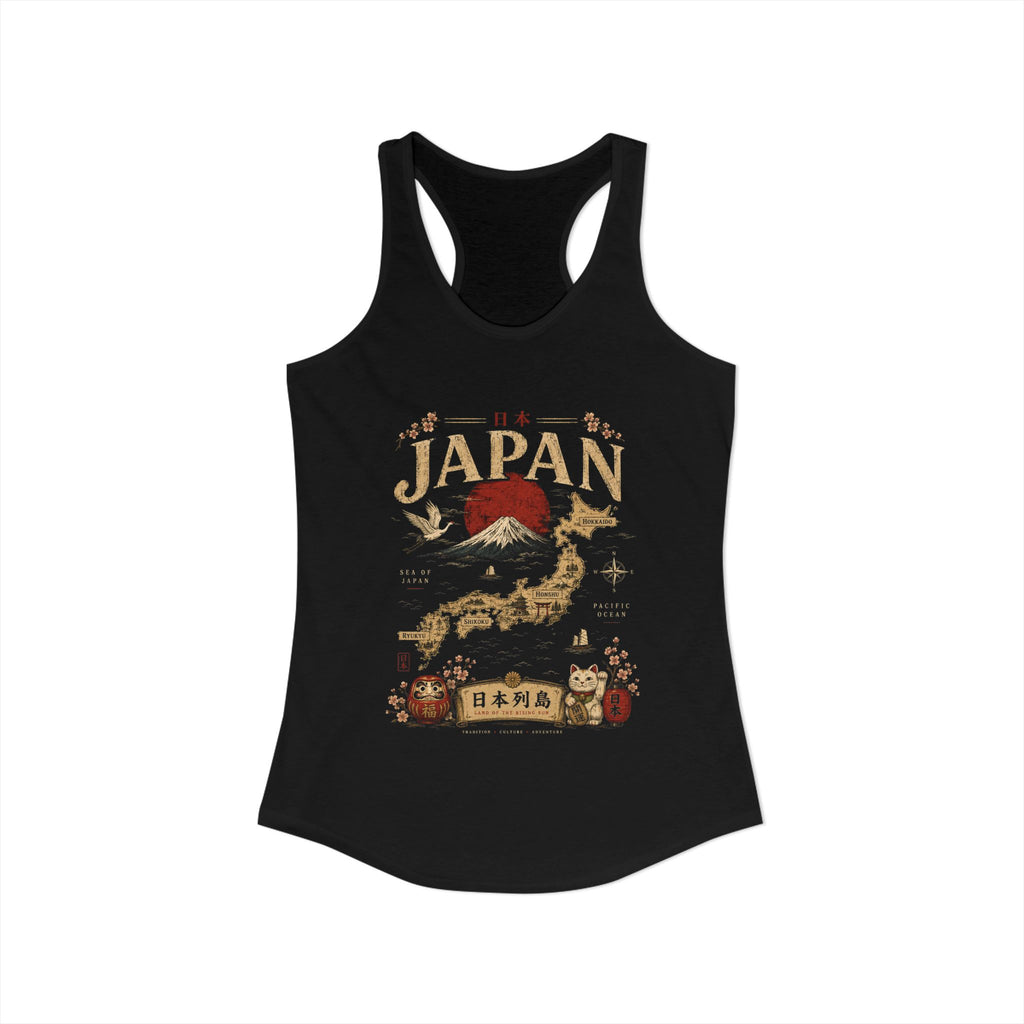 Vintage Japan Racerback Tank — Women's Japan Graphic Tank