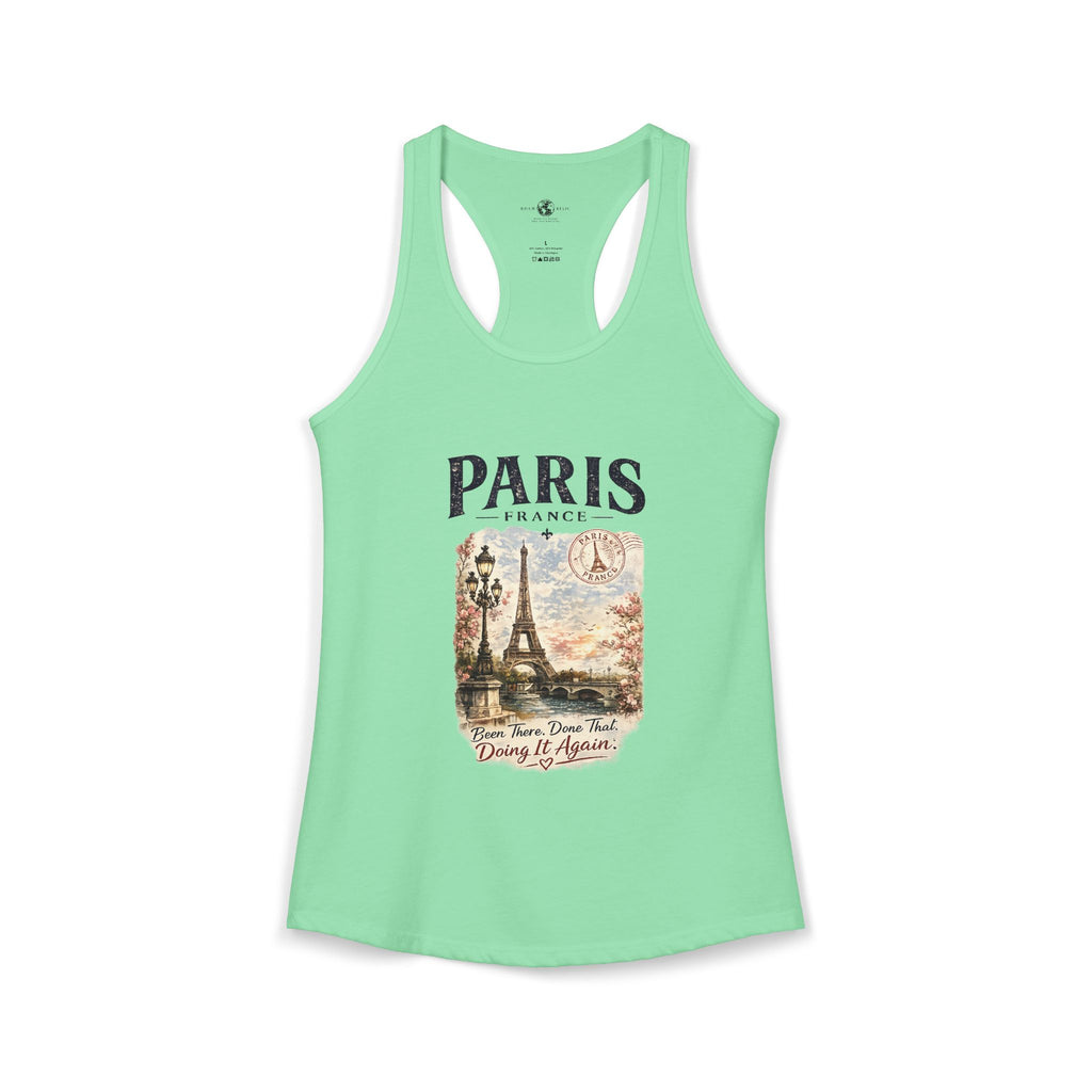Paris "Been There Done That" Racerback Tank