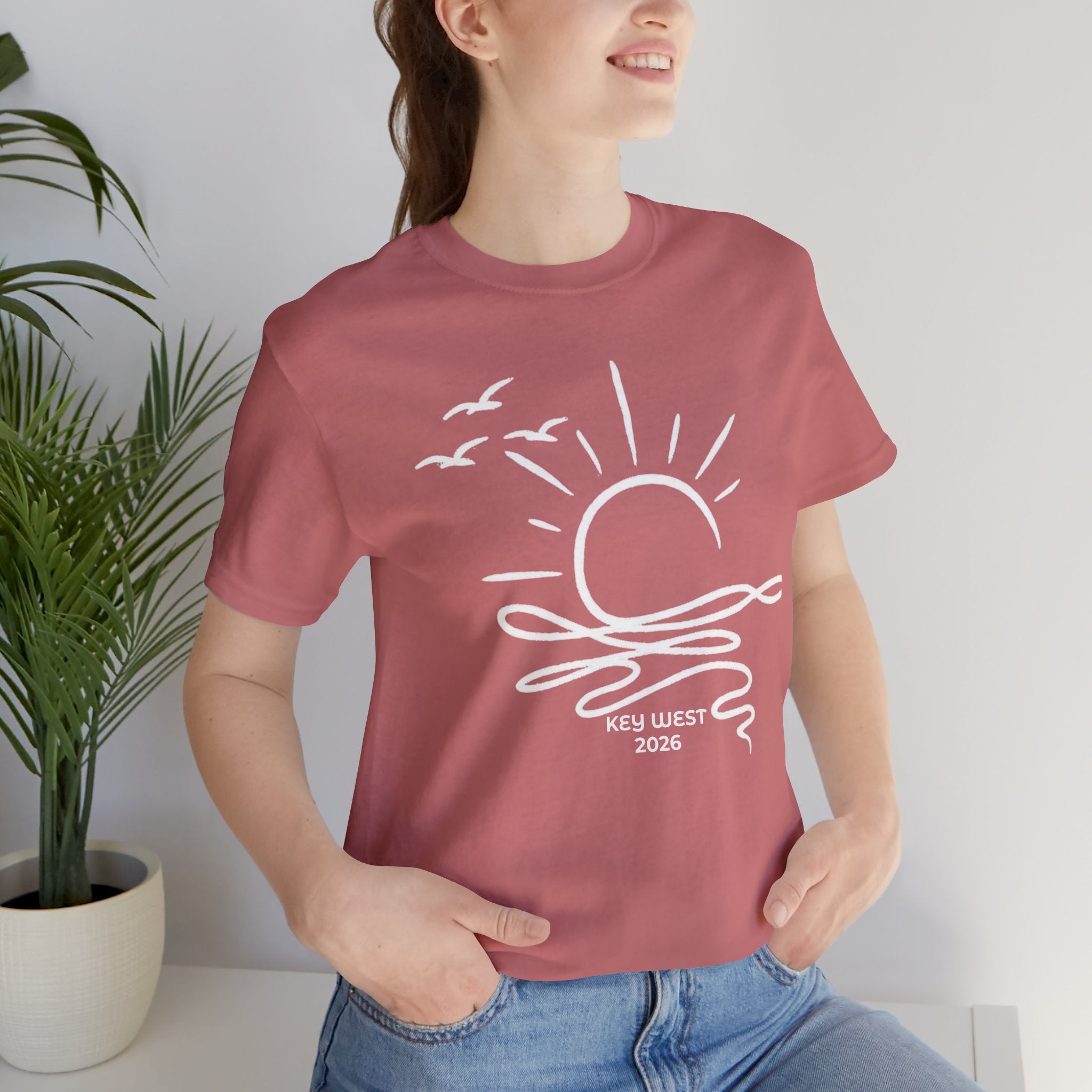 Customizable Sunset T-Shirt — Personalized Sunset Tee