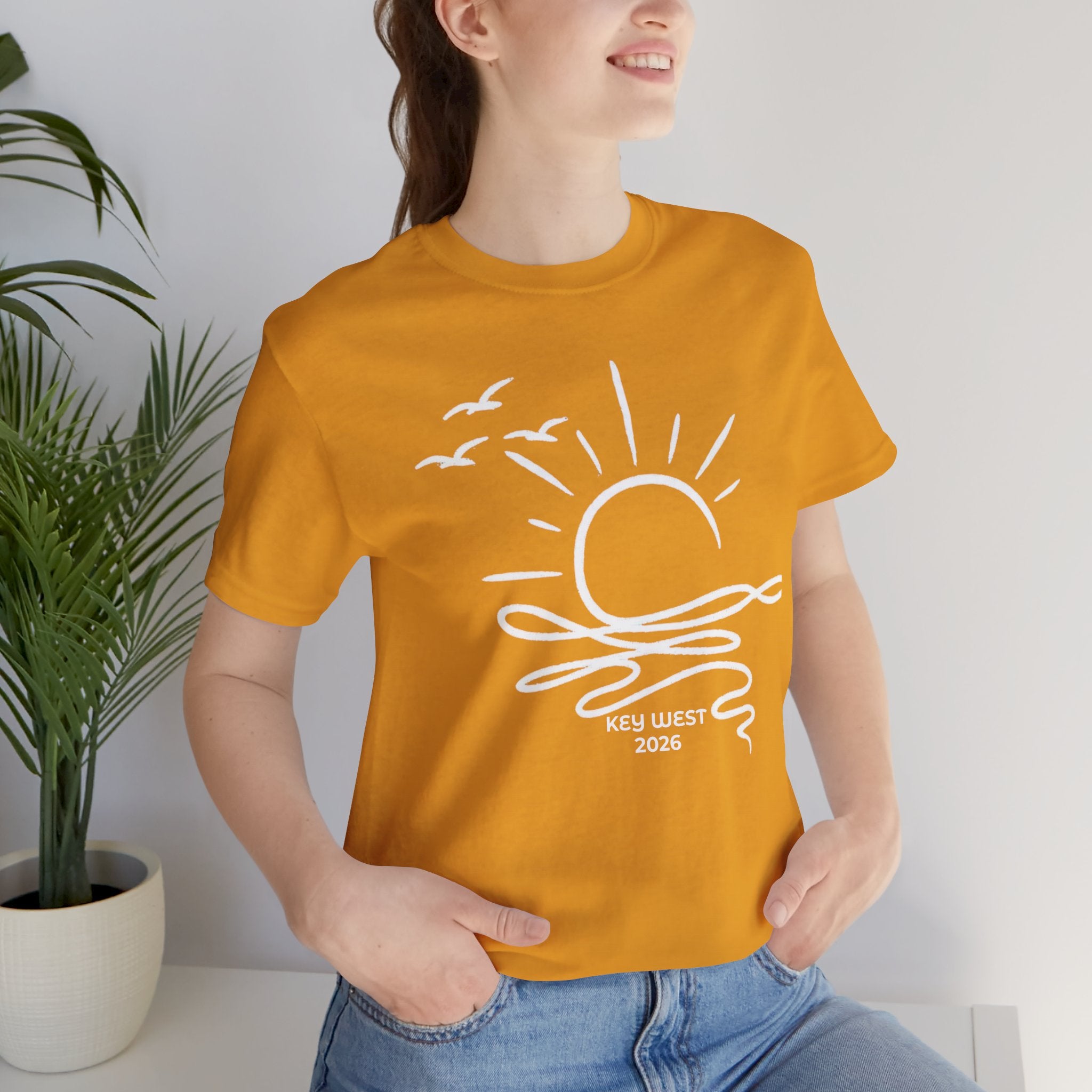Customizable Sunset T-Shirt — Personalized Sunset Tee