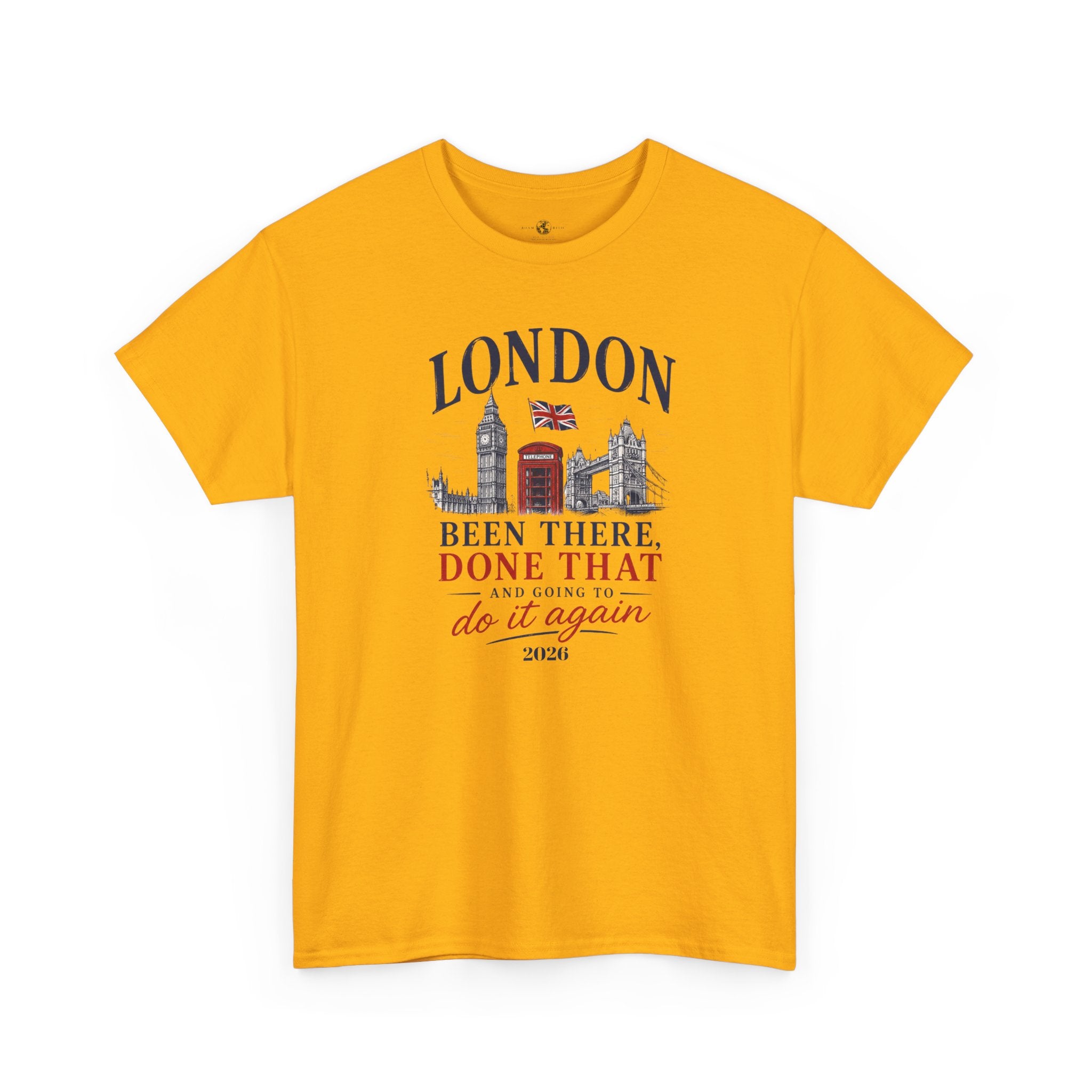 Funny London "Been There, Done That" Travel Souvenir Tee — Personalizion available