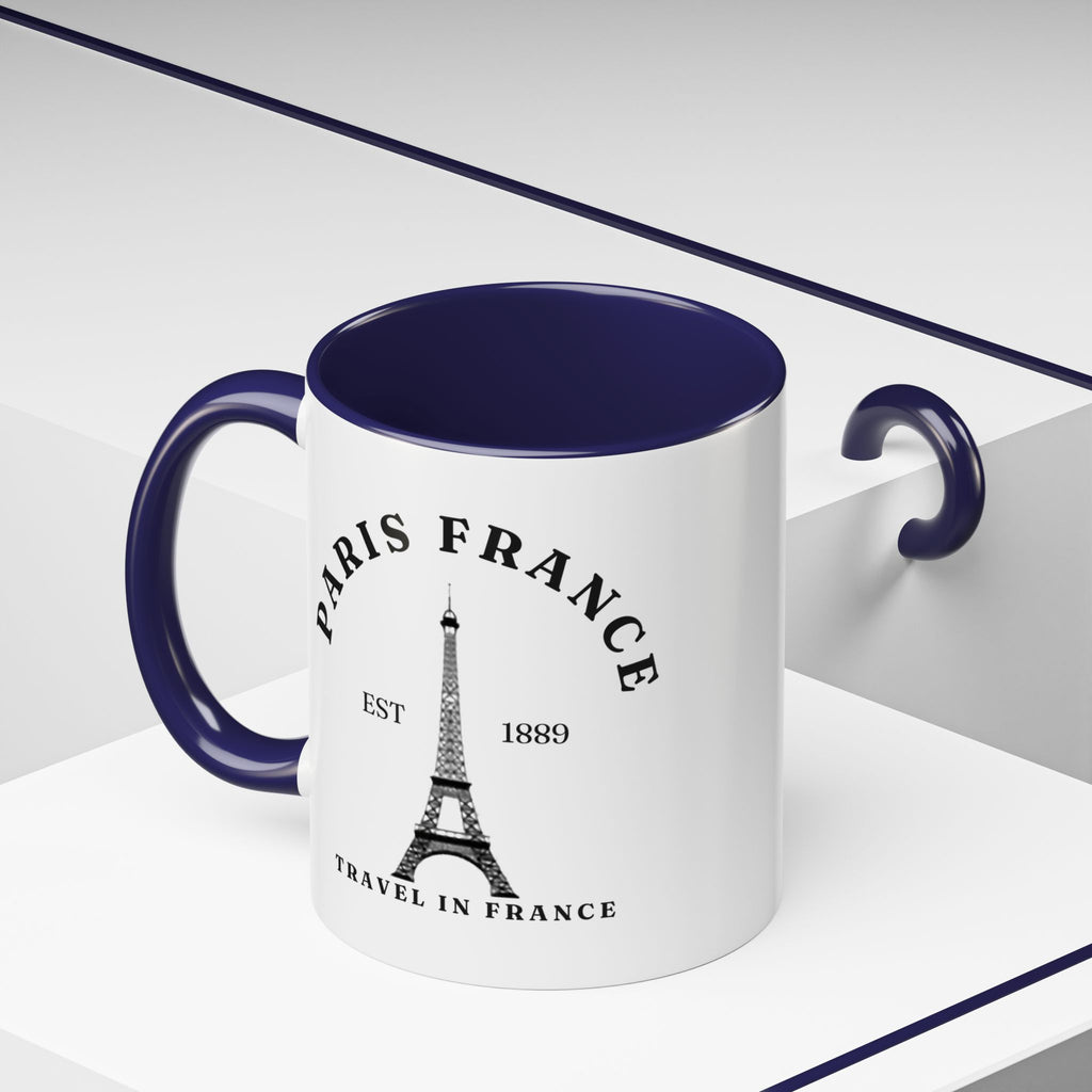 Paris France Eiffel Tower Coffee Mug – Travel Souvenir Accent Mug (11/15oz)