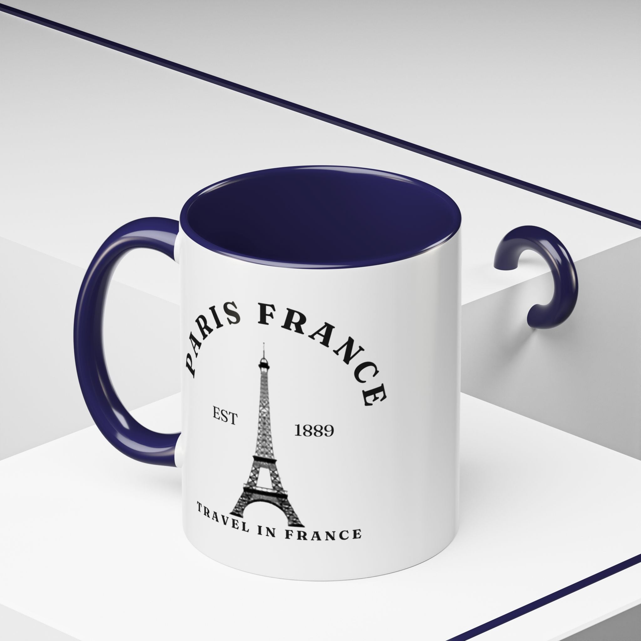 Paris France Eiffel Tower Coffee Mug – Travel Souvenir Accent Mug (11/15oz)
