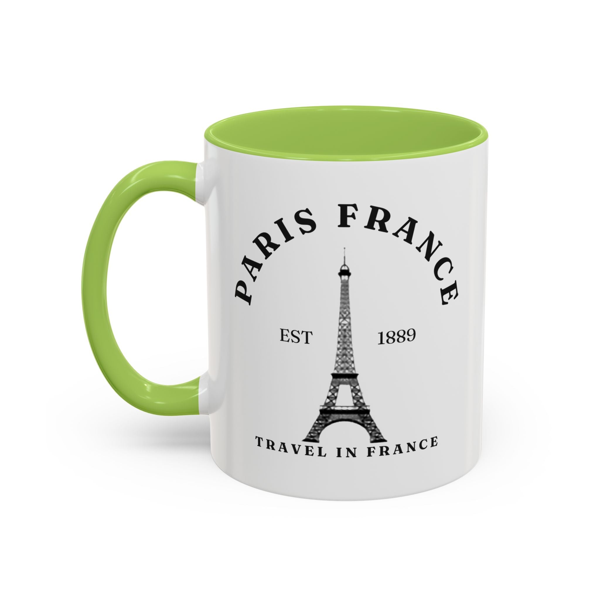Paris France Eiffel Tower Coffee Mug – Travel Souvenir Accent Mug (11/15oz)