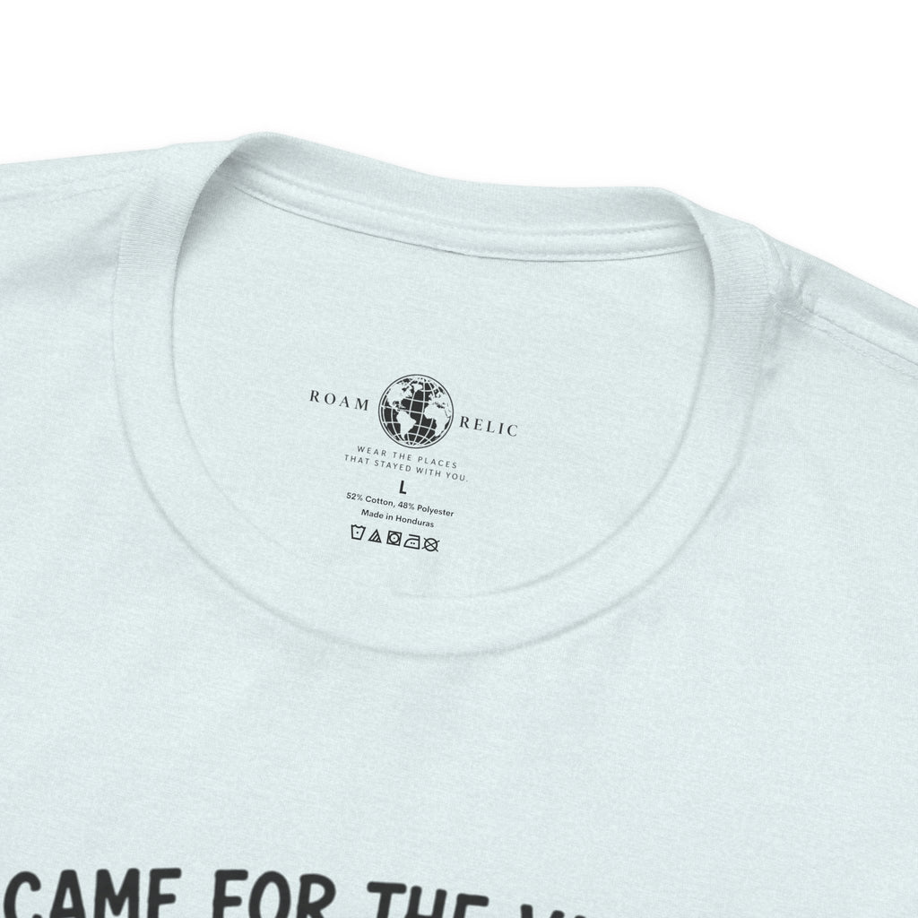 Hawaii Vacation Tee — "I Came for the Views... Stayed for the Hawaii" Tropical Surf & Luau Shirt