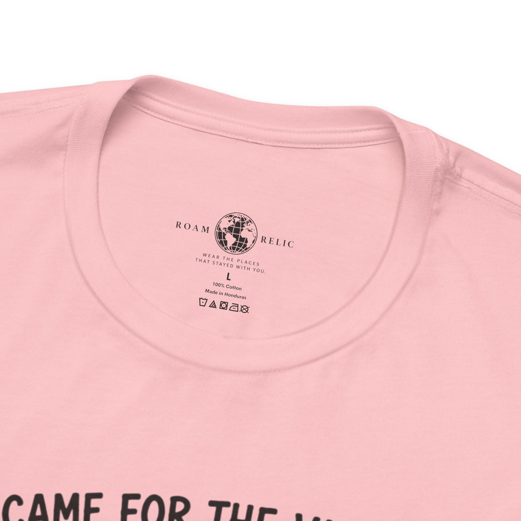 Hawaii Vacation Tee — "I Came for the Views... Stayed for the Hawaii" Tropical Surf & Luau Shirt