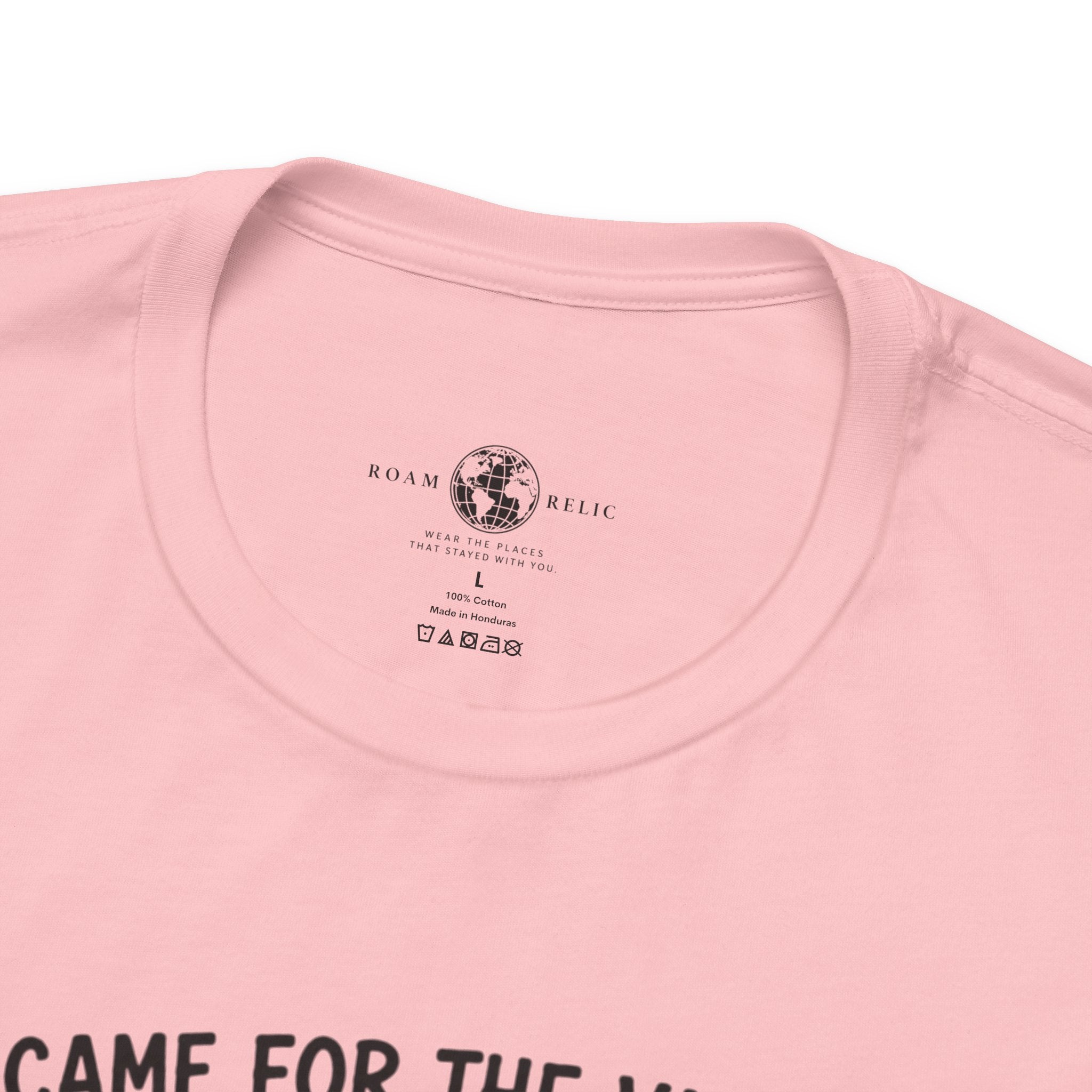 Hawaii Vacation Tee — "I Came for the Views... Stayed for the Hawaii" Tropical Surf & Luau Shirt