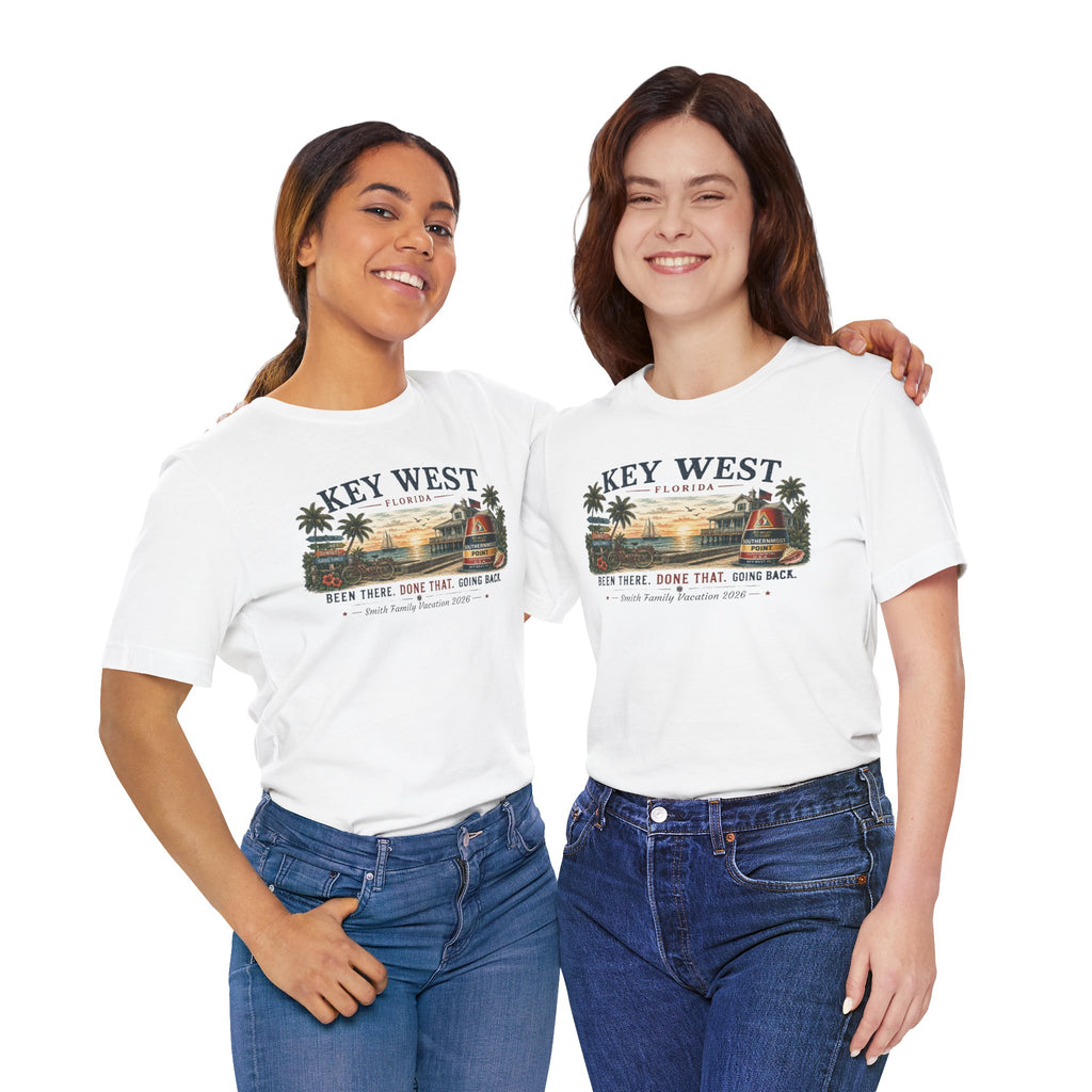 Key West Family Vacation T-Shirt — Custom Family Trip Tee