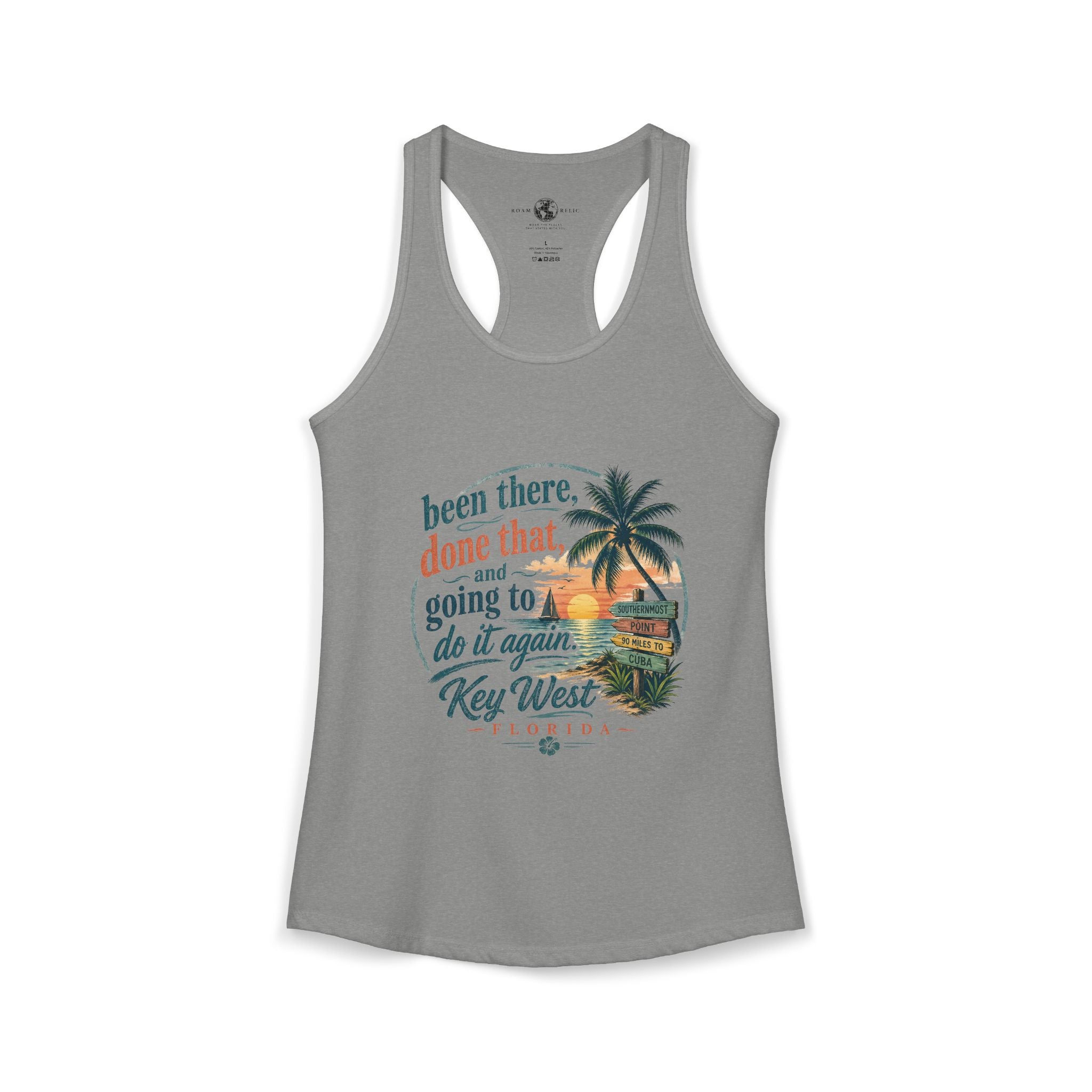Key West "Been There, Done That" Women's Racerback Tank