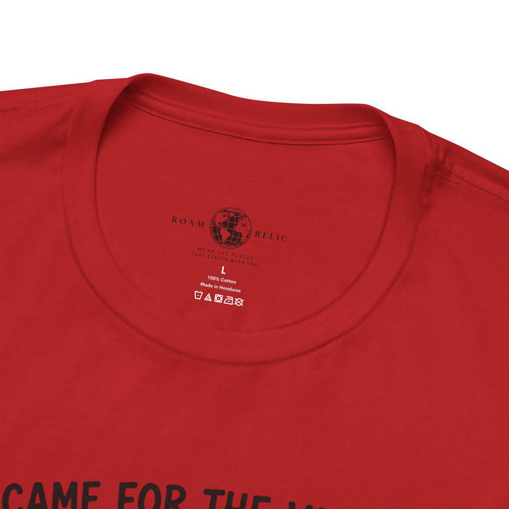 Hawaii Vacation Tee — "I Came for the Views... Stayed for the Hawaii" Tropical Surf & Luau Shirt