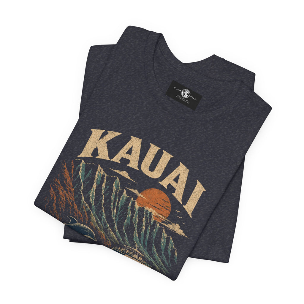 Kauai, Hawaii Boat Tour Tee — Fun Memories Island Souvenir