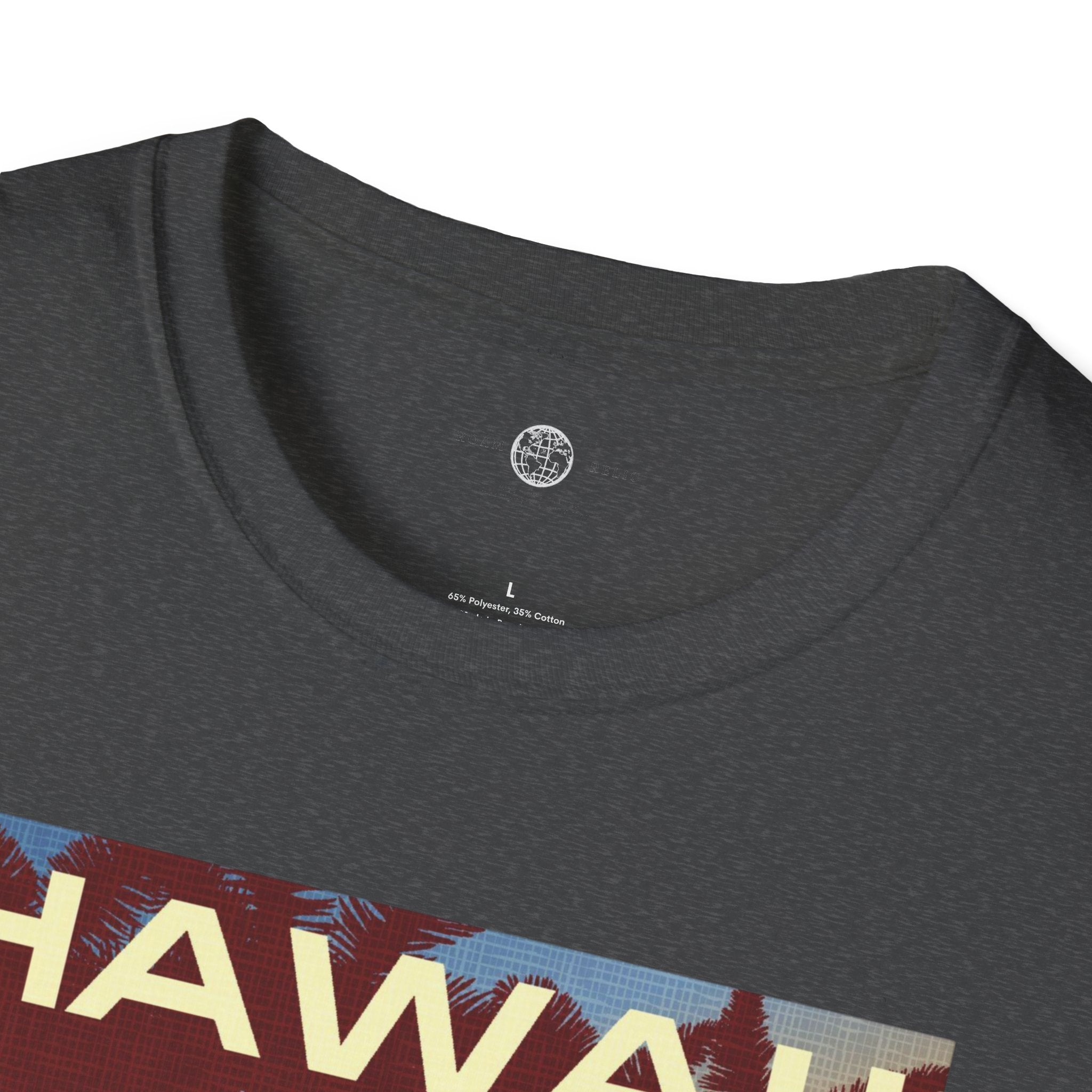 Hawaii Sunset T-Shirt — "Welcome to Adventure" Vintage Palm Beach Tee