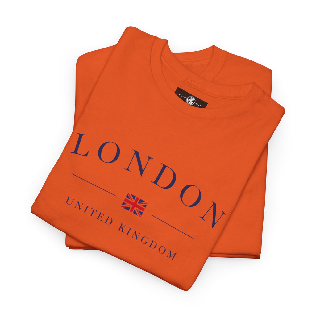 London Tee — Classic UK Flag Graphic Cotton T-Shirt