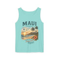 Maui Hawaii Tank Top — Ocean Air Sunsets Repeat Beach Graphic