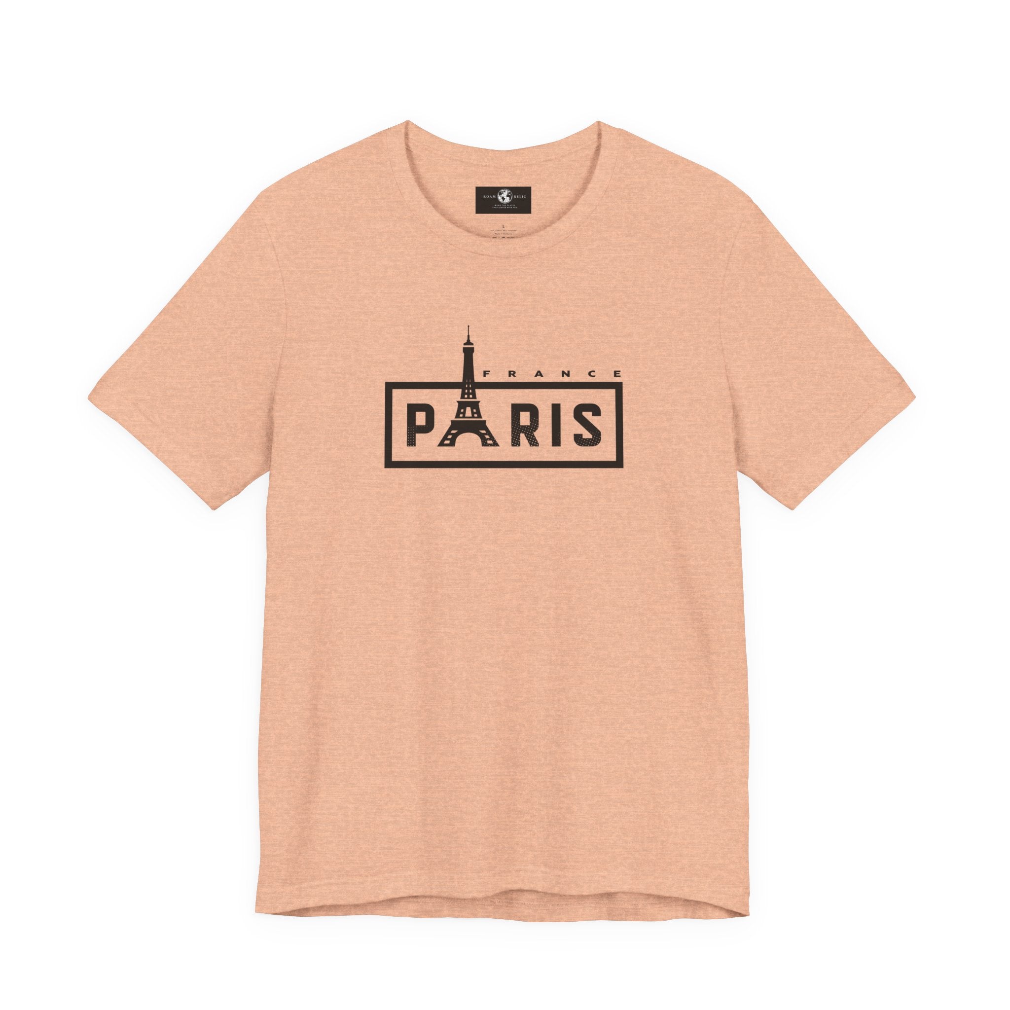 Paris Eiffel Tower Graphic Tee — Vintage Parisian Travel T‑Shirt