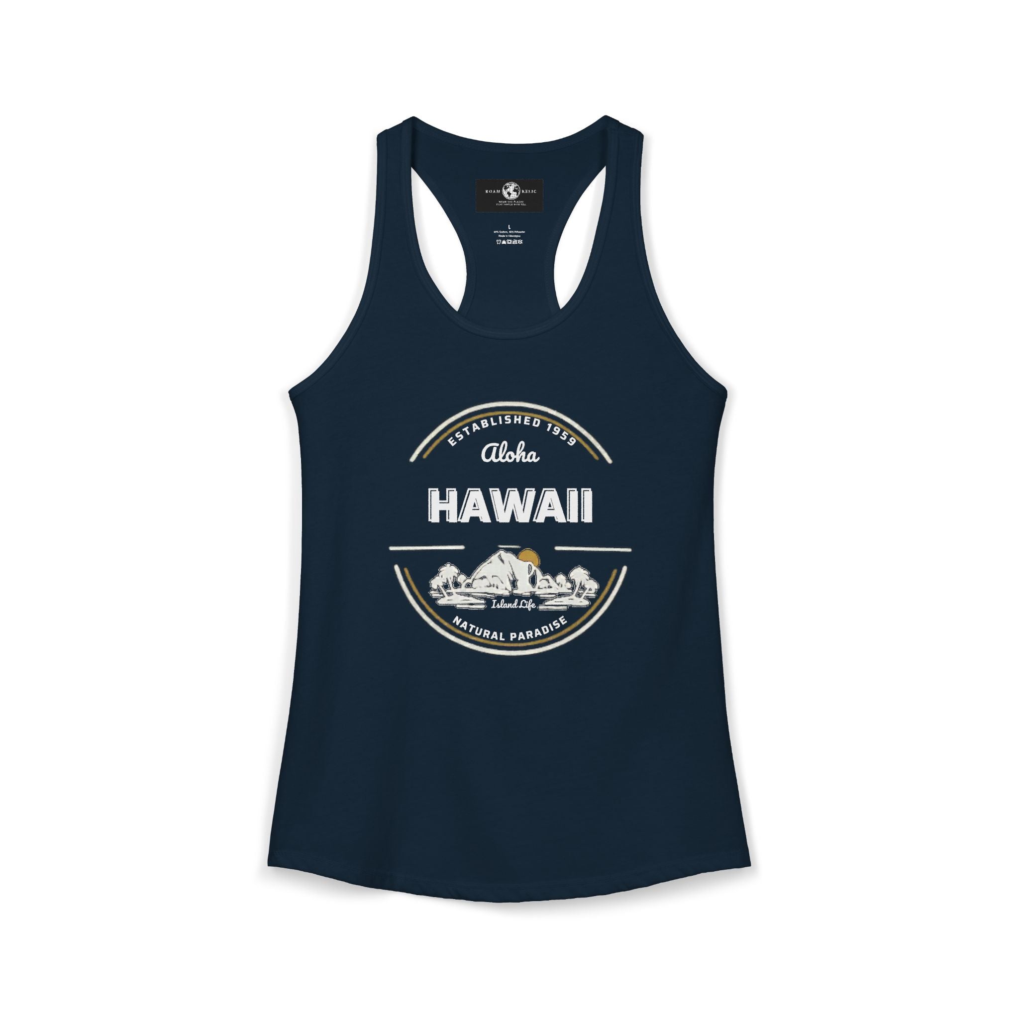 Hawaii Aloha Party Women's Racerback Tank