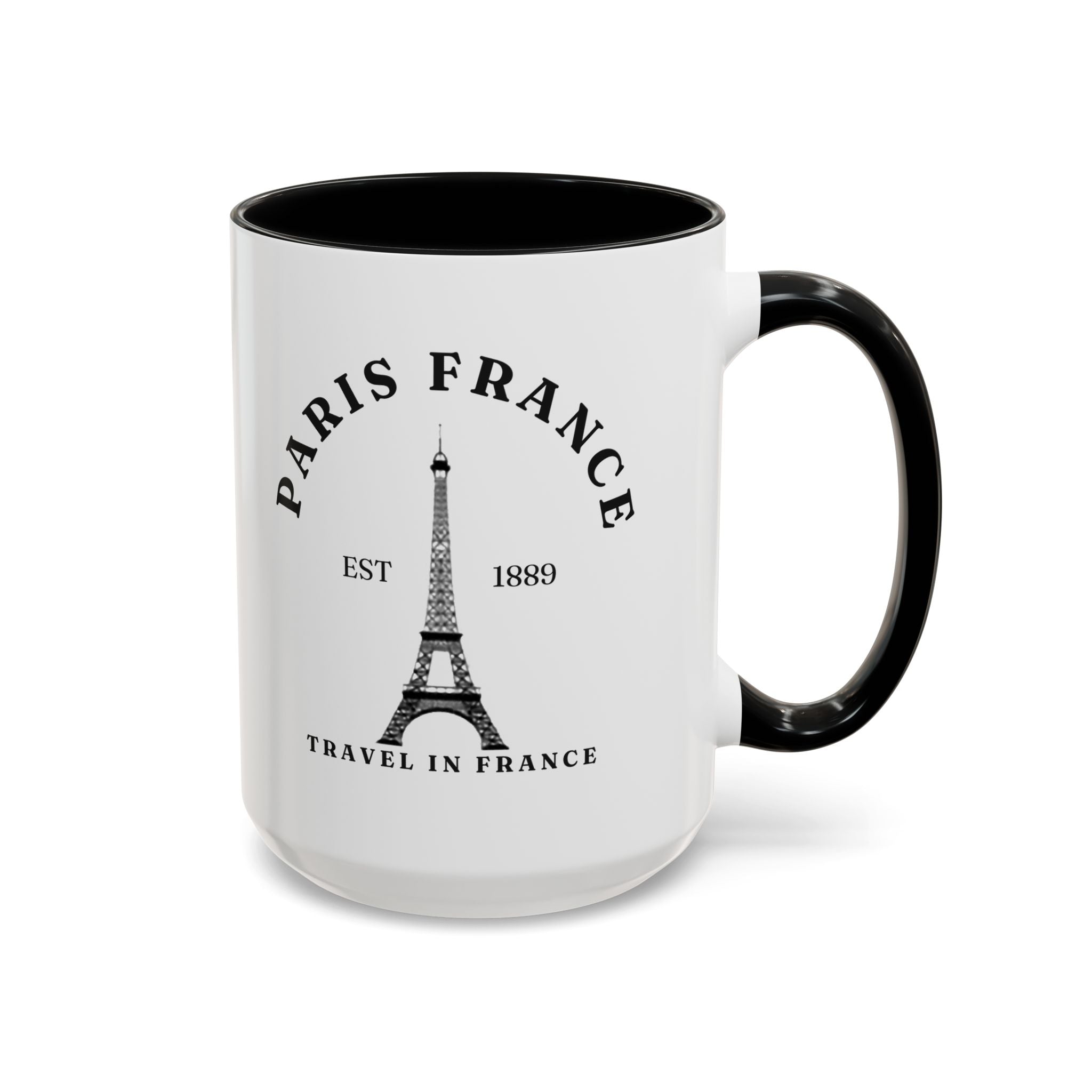 Paris France Eiffel Tower Coffee Mug – Travel Souvenir Accent Mug (11/15oz)